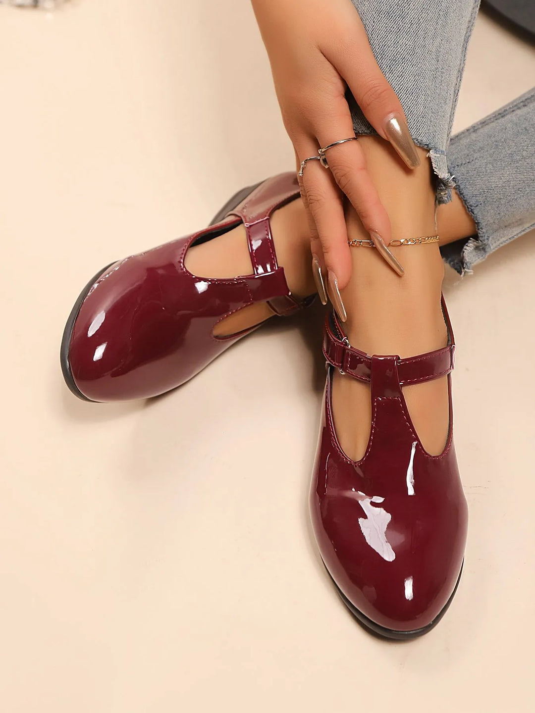 Point Toe Wedge Loafers