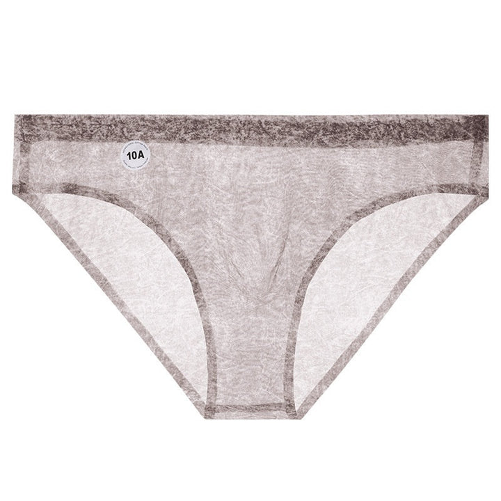 Tie-dye Print 10A Antibacterial Camellia Mens Seamless Briefs