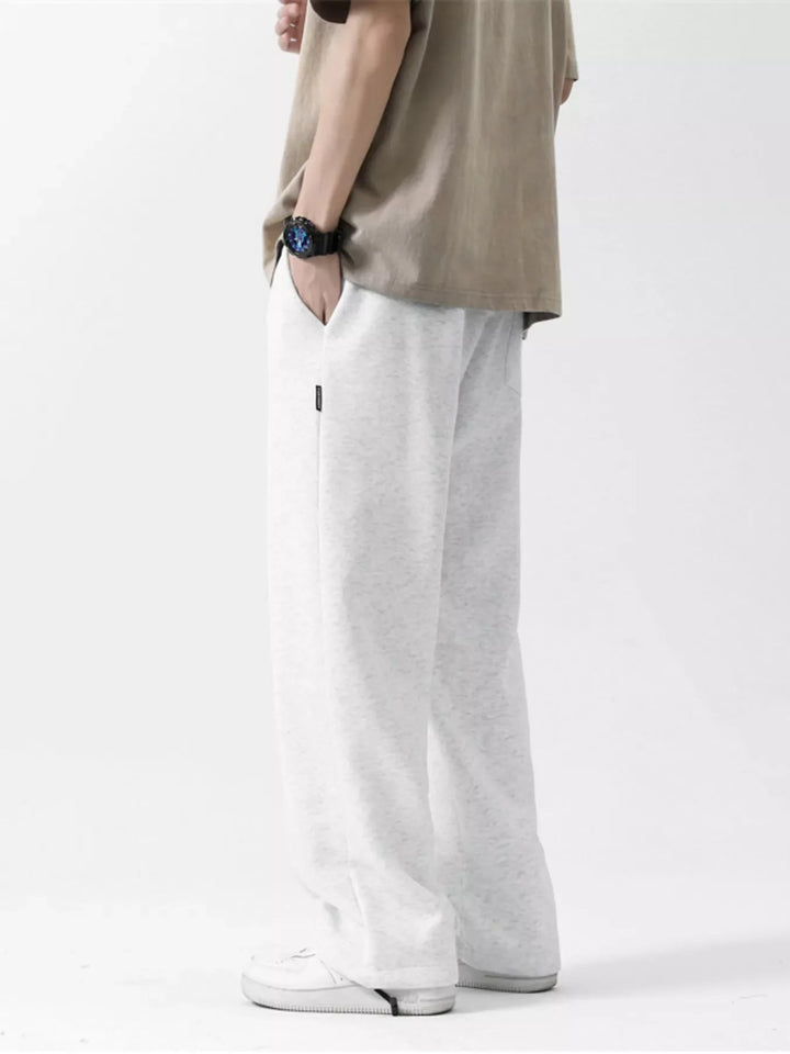 Men's Full Size Loose Fit Casual Drawstring Pants Plus Size