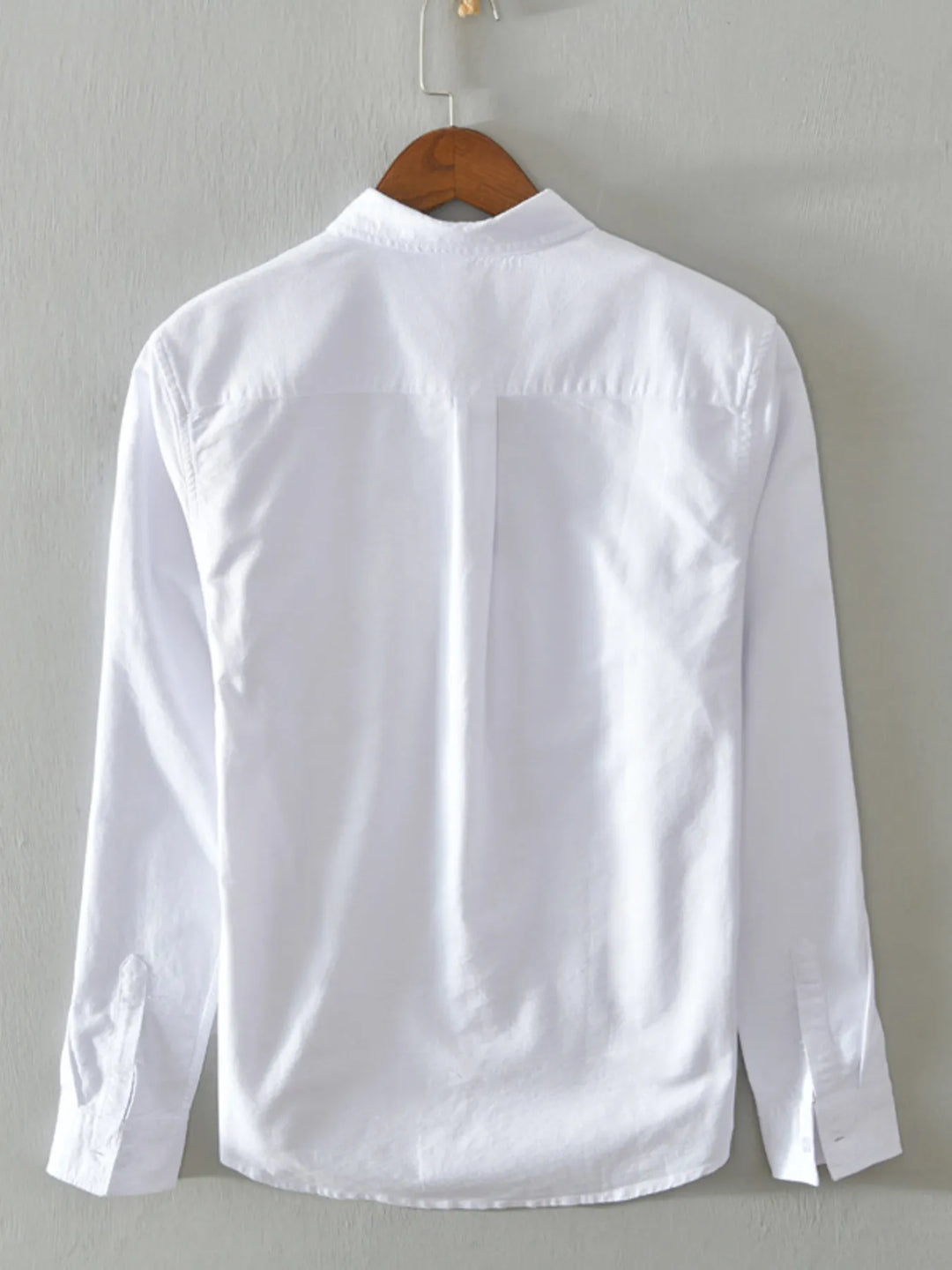 Men's Plus Size Button Up Long Sleeve Shirt