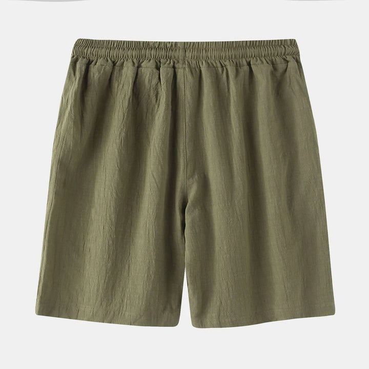 Men's Casual Drawstring Elastic Waist Shorts