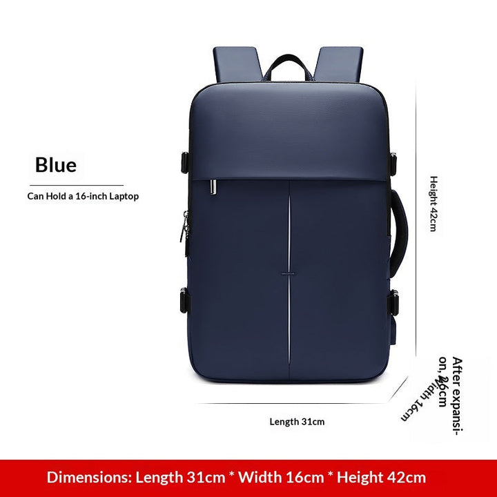 Large-Capacity Travel Duffel Expandable Multifunctional Laptop Backpack For Casual Use