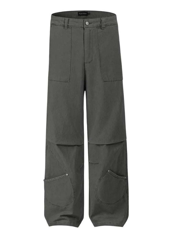 Men's Wide Leg Cargo Pants