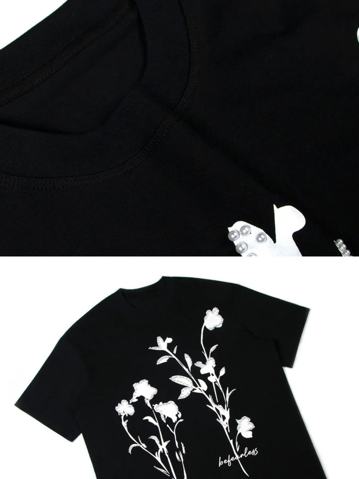 Men's Graphic Round Neck Short Sleeve T-Shirt