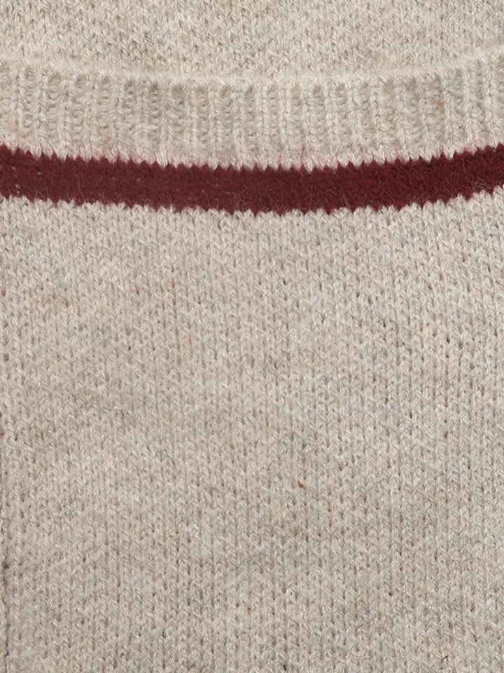 Zip Up Contrast Trim Cardigan