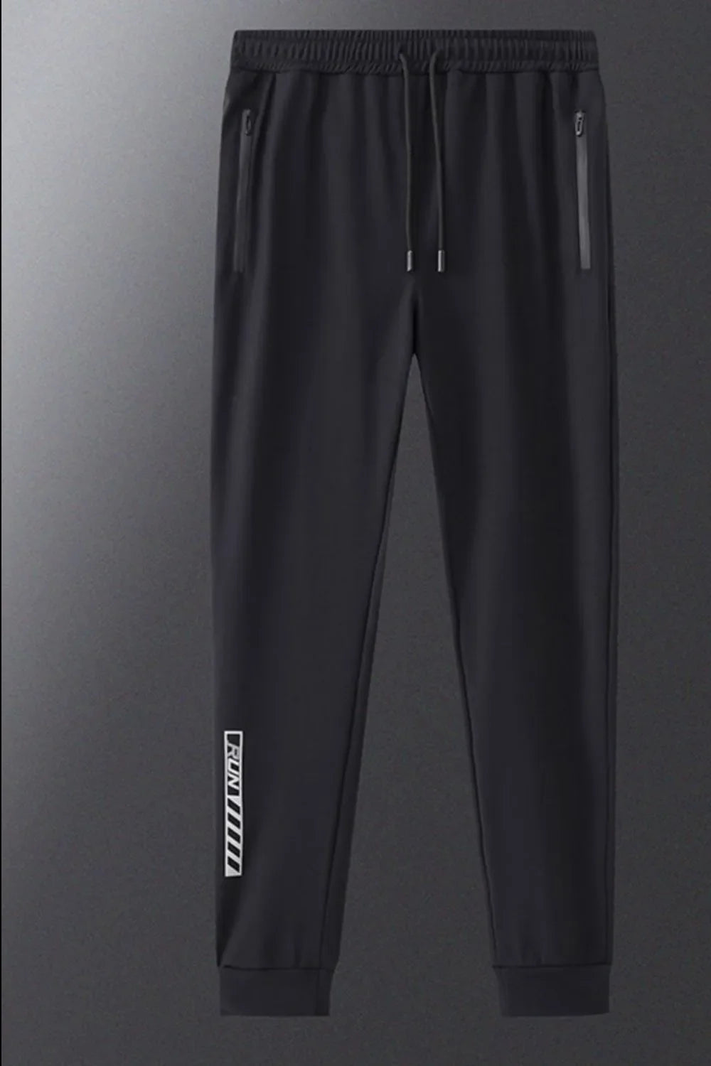 Men's Plus Size Drawstring Joggers with Pockets