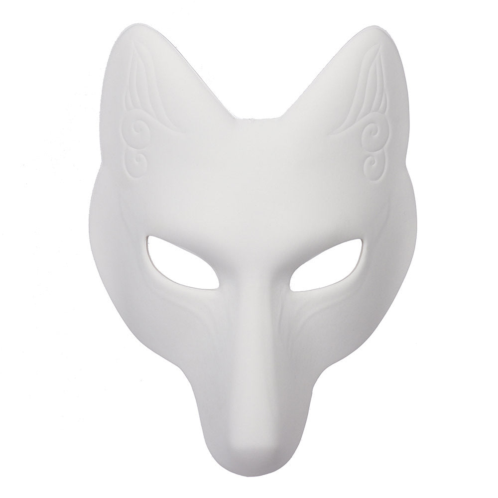 DIY Leather Fox Mask Halloween Prop