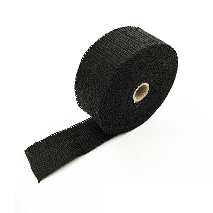 Motorcycle exhaust pipe insulation belt