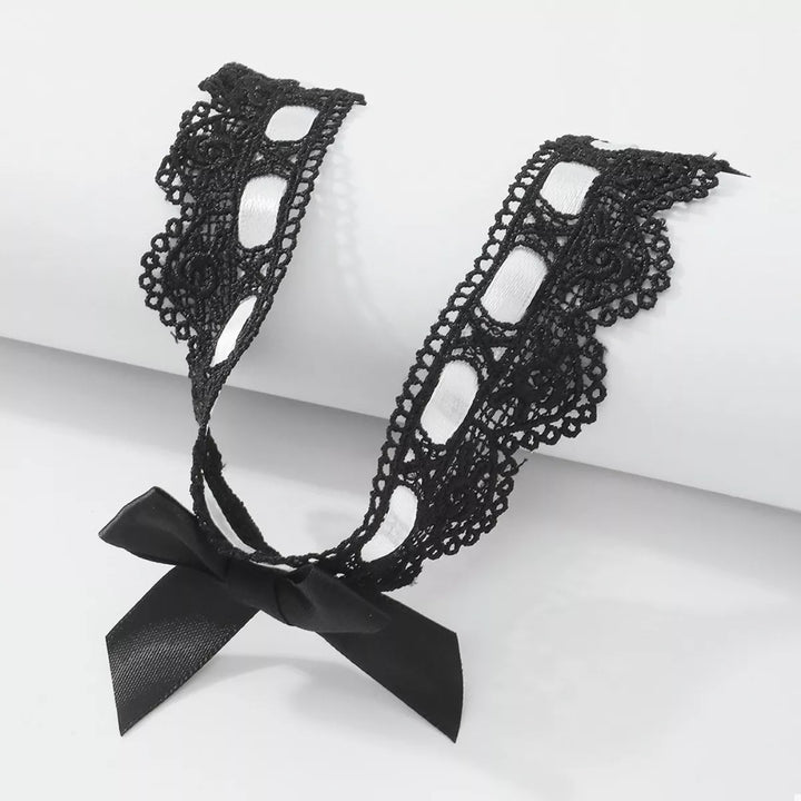 Lace Bow Choker Necklace