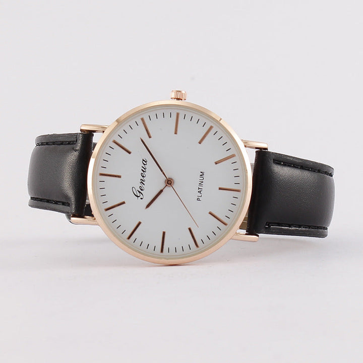 Ultra-thin Minimalist Leather Belt For Men