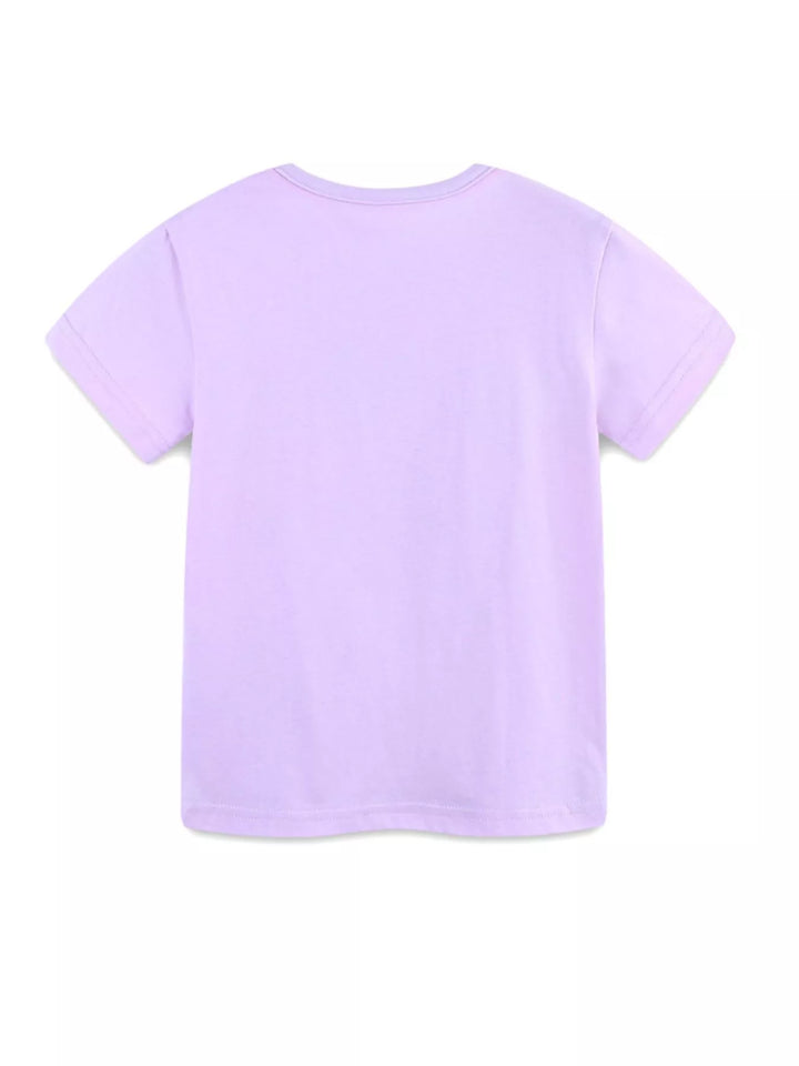 Children's Cartoon Dessert Print Short Sleeve T-Shirt