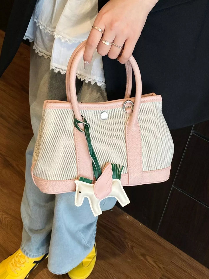 Contrast Crossbody Bag
