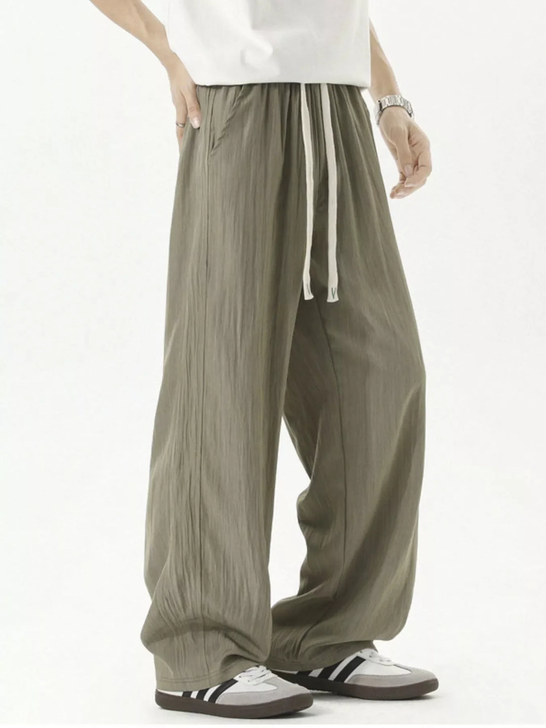 Men's Plus Size Loose Fit Casual Pants