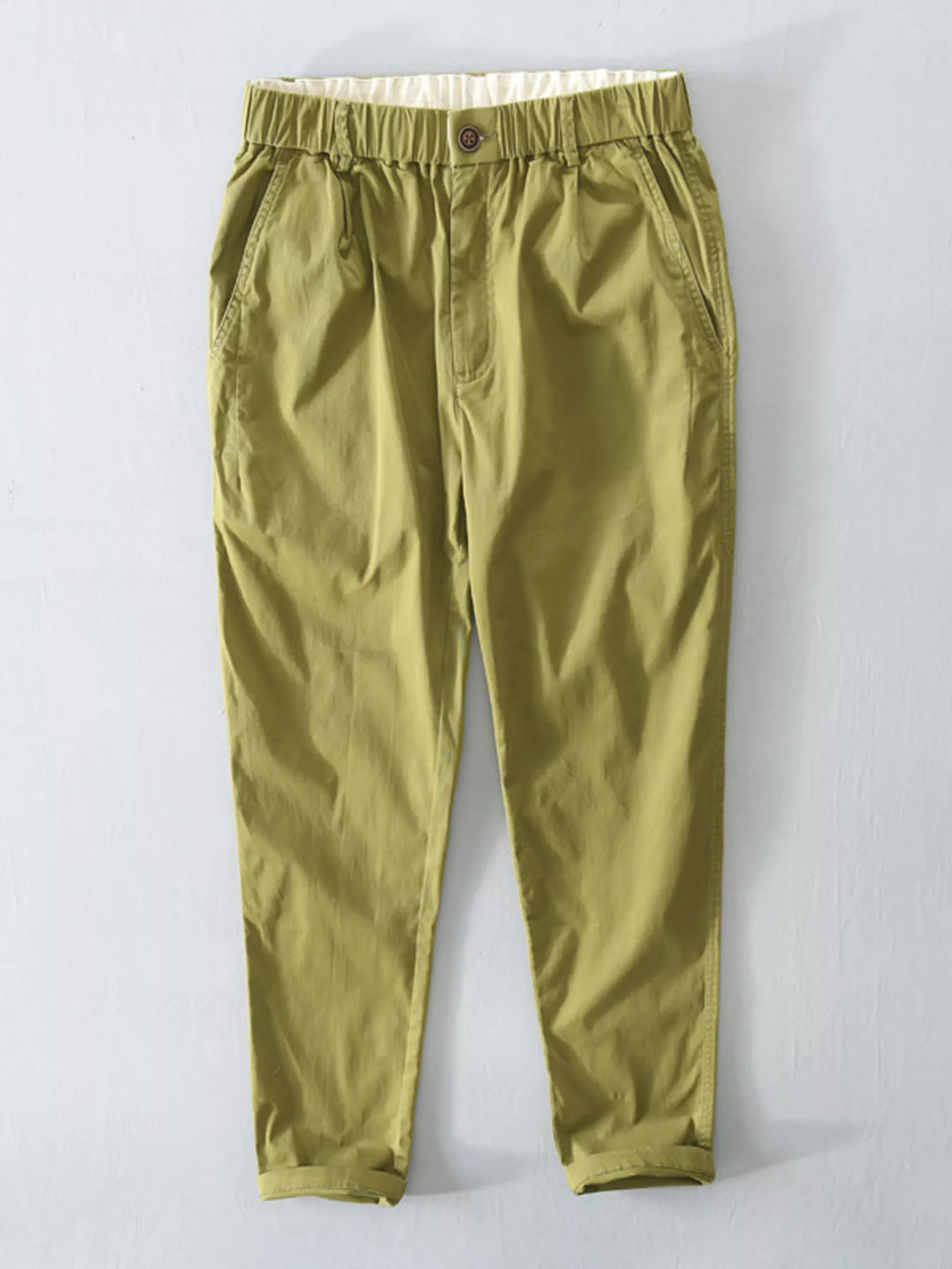 Men's Plus Size Casual Elastic Waist Pants