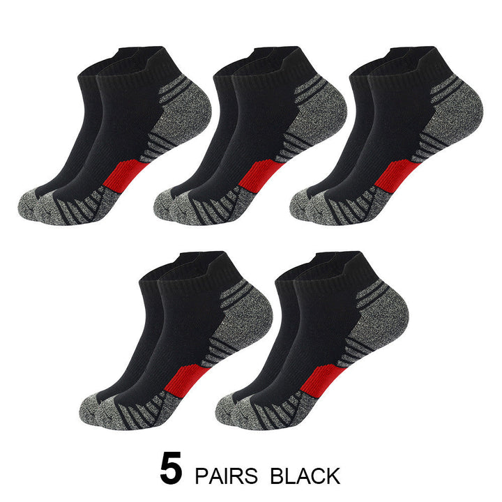 Mens Sweat-Absorbing Breathable Professional Sports Socks