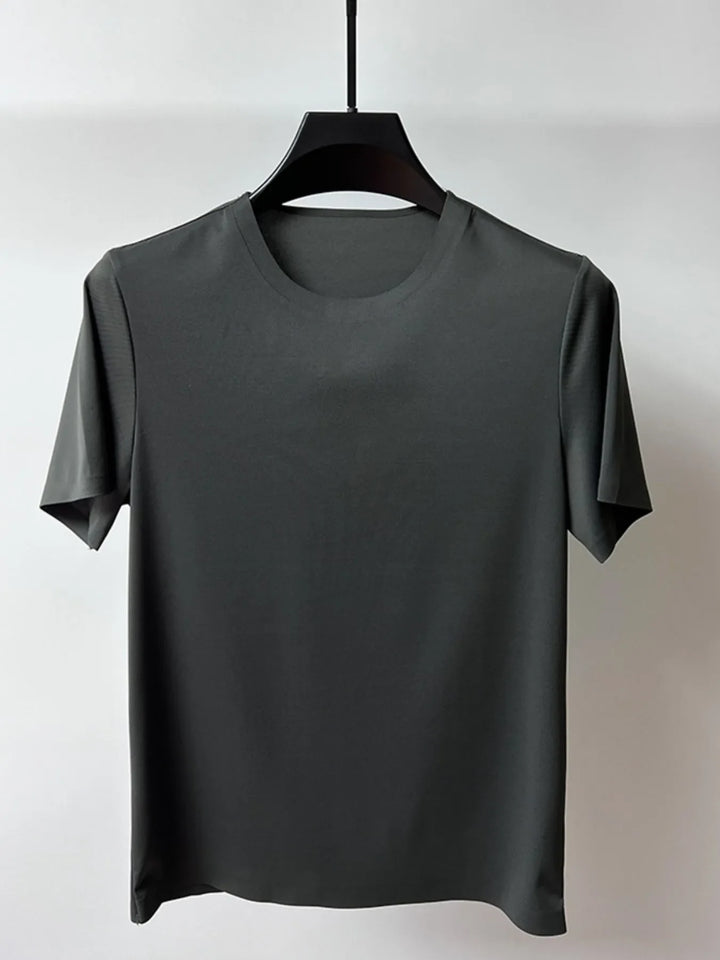 Men's Plus Size Round Neck Short Sleeve T-Shirt
