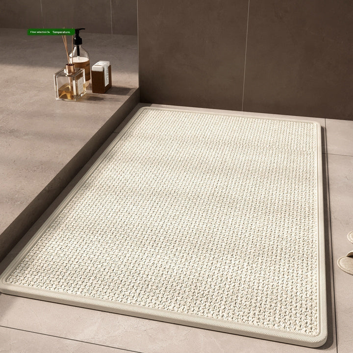 Entrance Doormat Linen-woven Non-slip Bath Mat