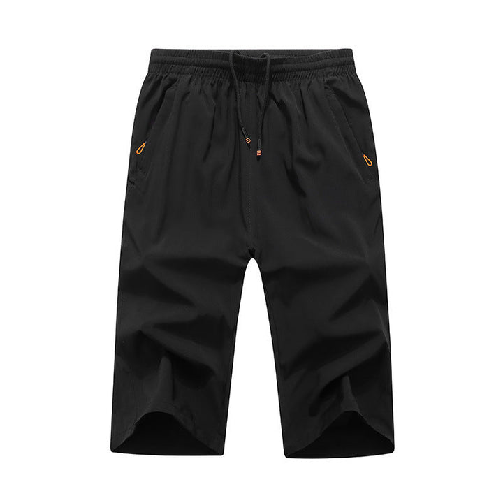 Plus-size Athletic Capri Pants Loose-fitting