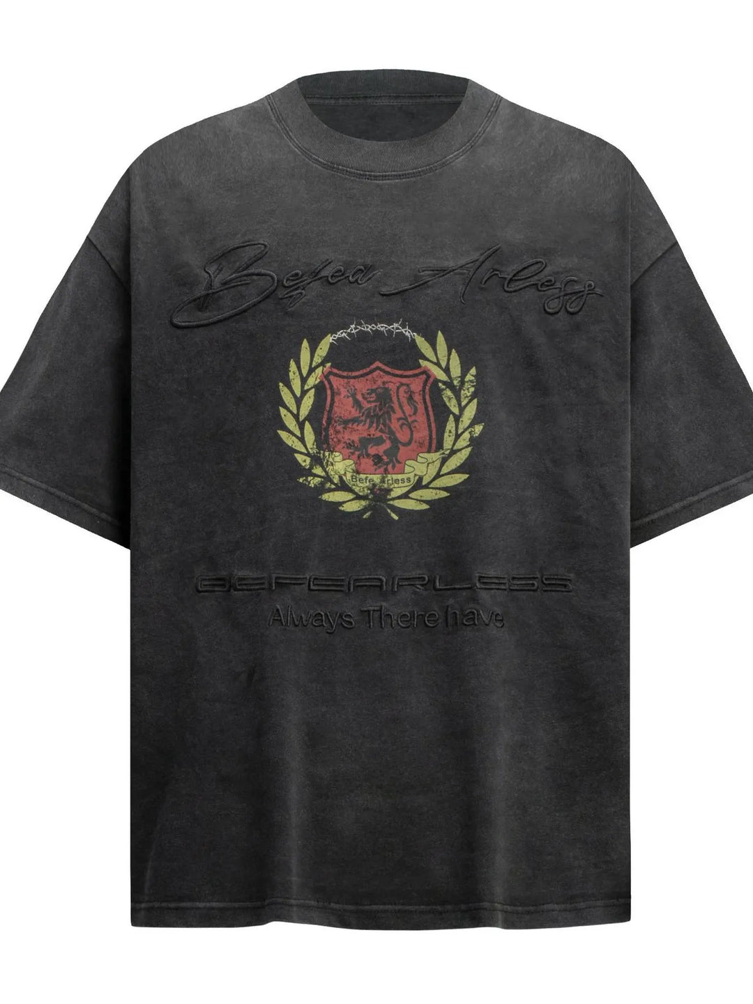 Men's Graphic Round Neck Short Sleeve T-Shirt