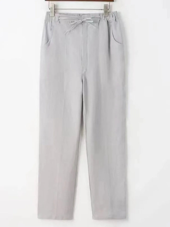 Men's Plus Size Wide Leg Pants