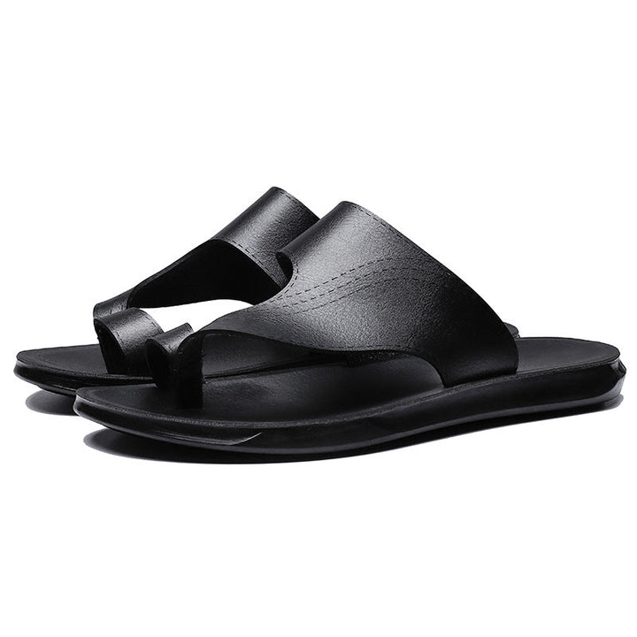 Mens Summer Outdoor Casual New Microfiber Flip-Flops