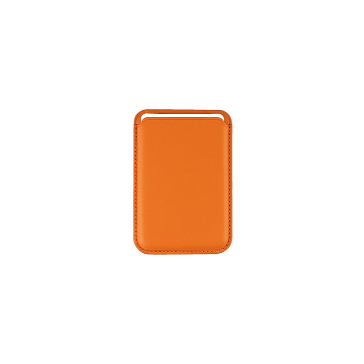 For Magsafe Magnetic Luxury Leather Card Holder Wallet Case For 14 Pro Max 13 12 Phone Bag Adsorption Accessories Cover