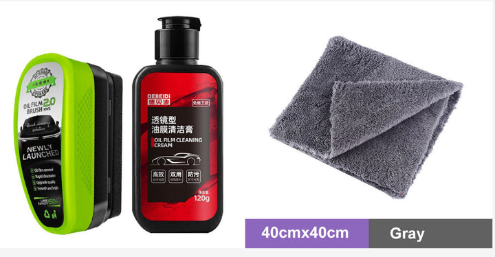 Green Car Glass Wiper Strong Oil-removing Film Crystal Plating Coating Water Drive