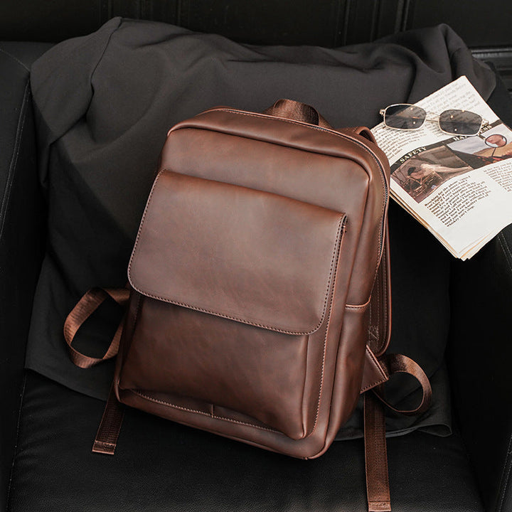 Retro Casual Korean-Style Fashionable Mens Backpack