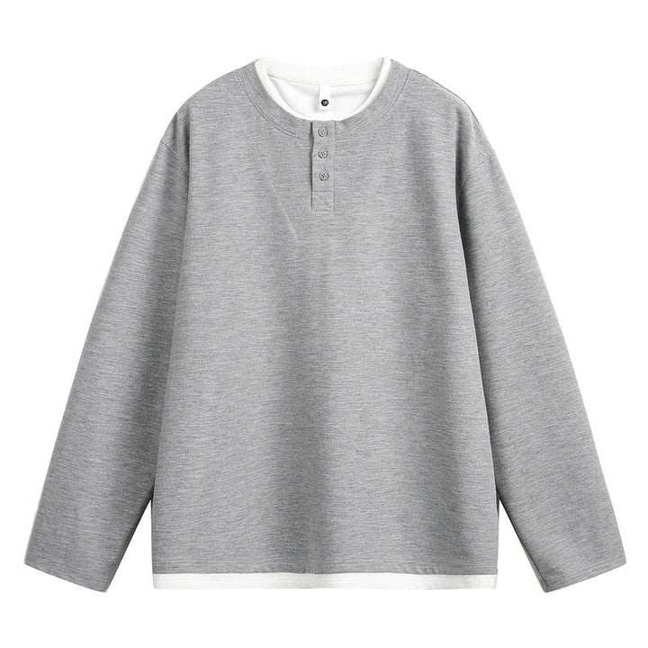 Henrys Mens Loose-fitting Long-sleeve Undershirt