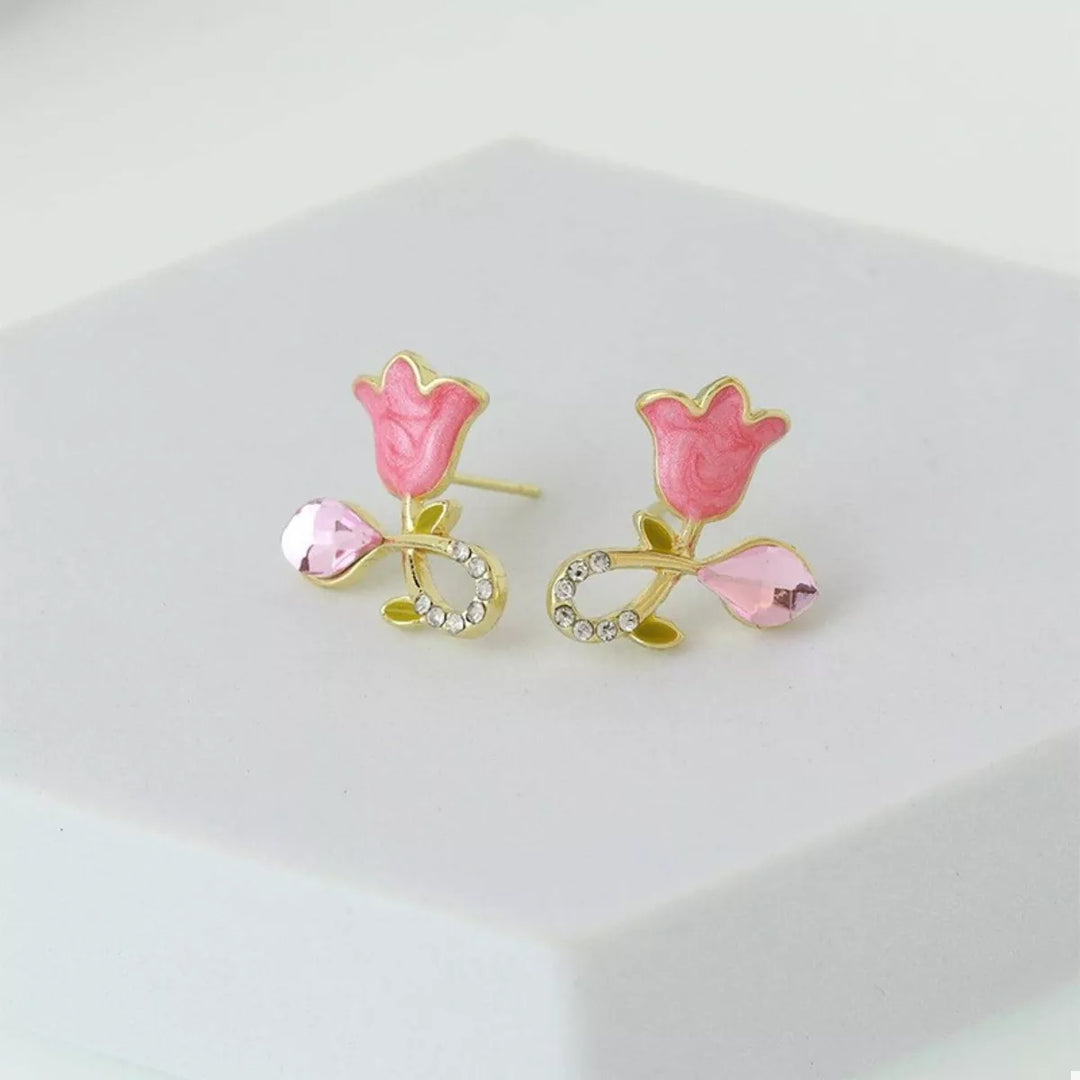 Flower Stud Earrings