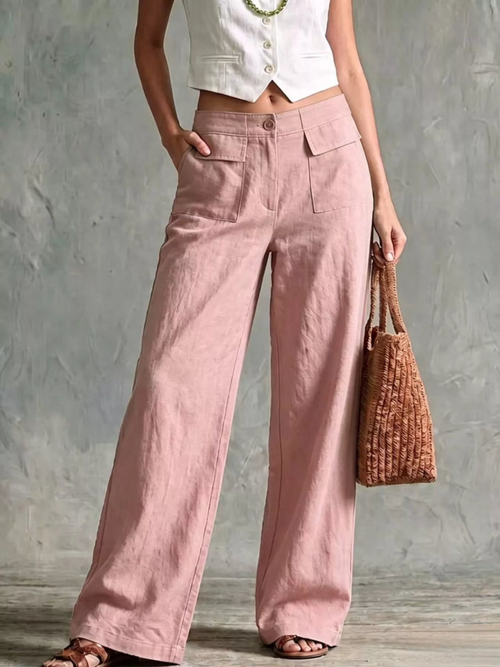 Full Size Wide Leg Pants Plus Size