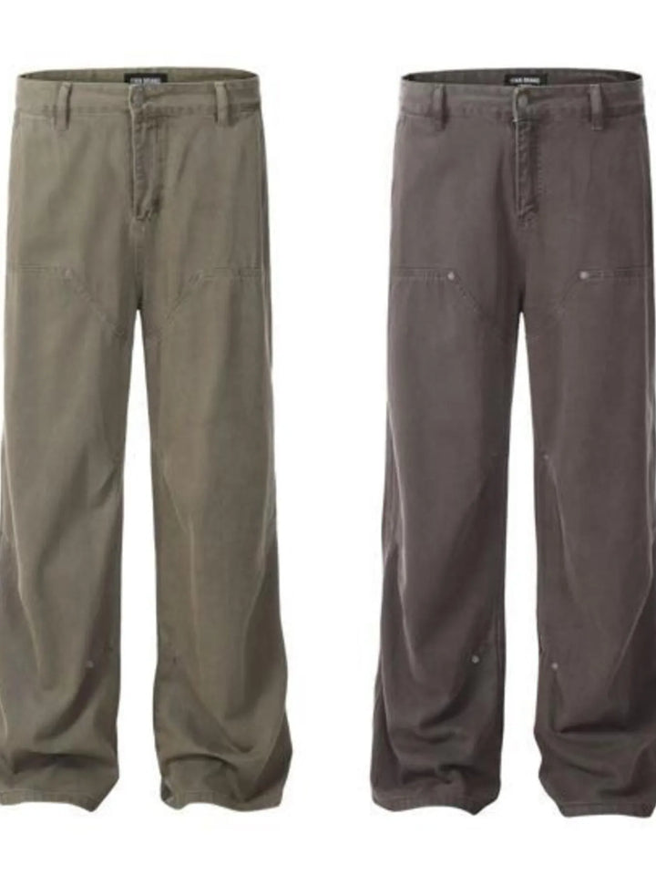 Men's Washed Baggy Jeans
