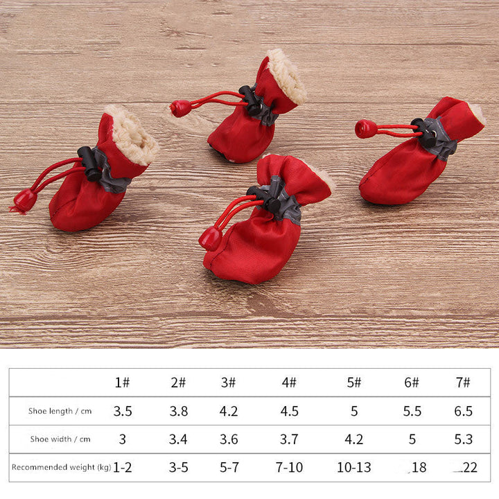 Pet shoes dog soft soled shoes