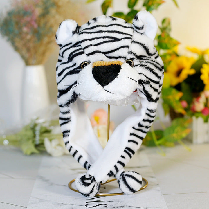 Cartoon Animal Plush Earflap Hat