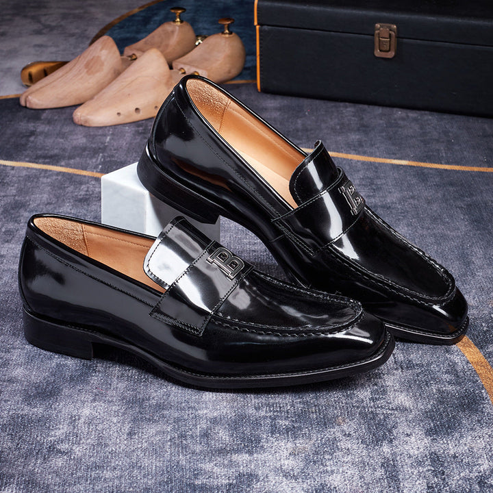 Mens Loafers Featuring A Genuine Leather Sole And Crafted Entirely From Cowhide