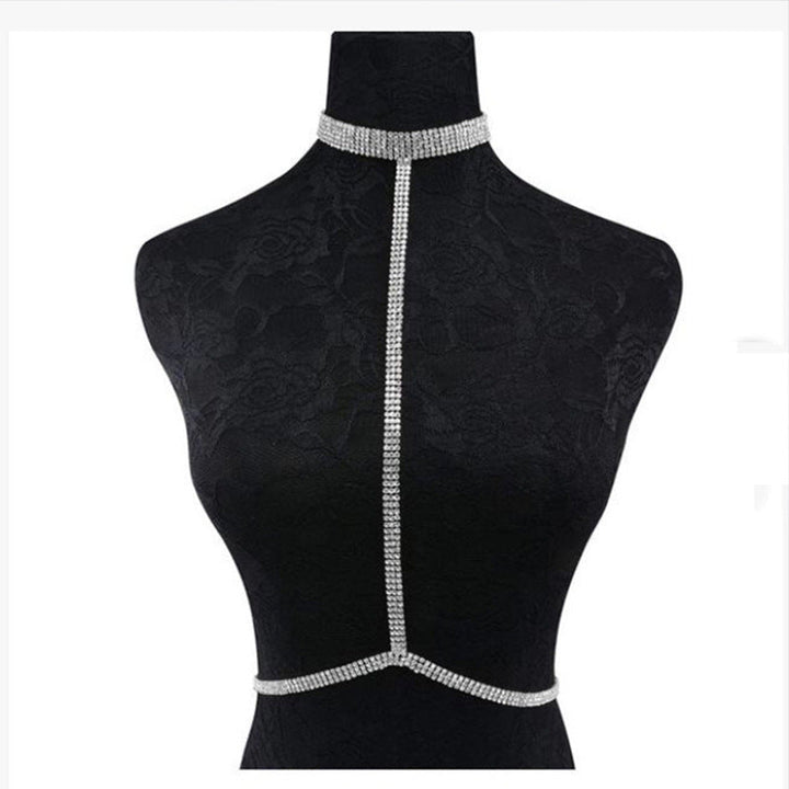 Bikini Body Cha Sexy Rhinestone Summer Exquisite Sexy Necklace Jewelry Accessories