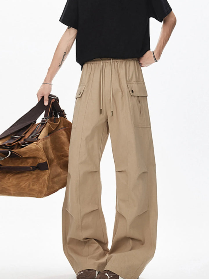 Men's Drawstring Cargo Pants