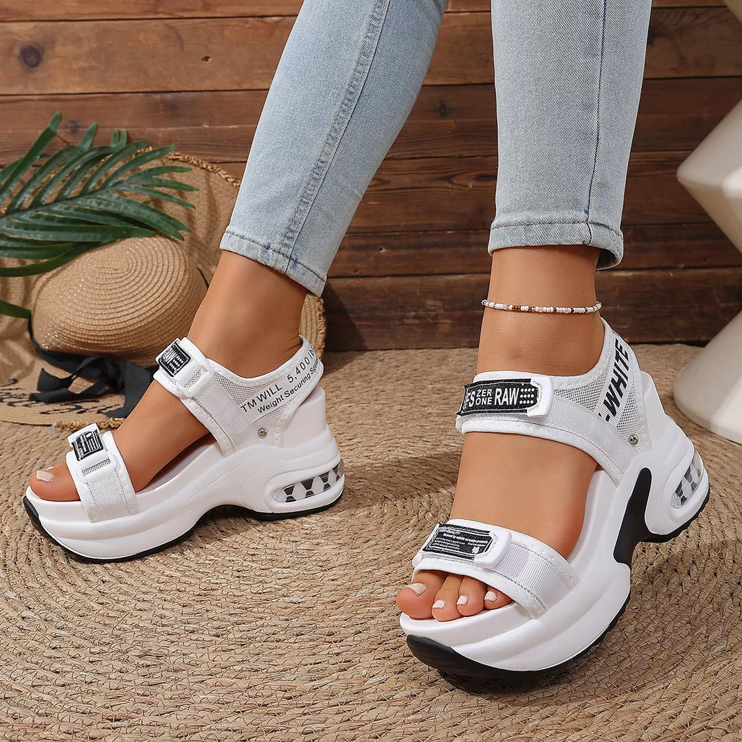 Open Toe Wedge Sandals