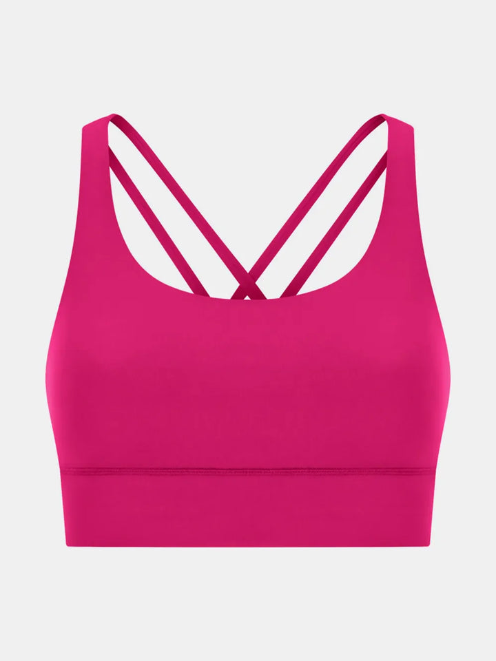 Millennia Crisscross Scoop Neck Active Tank