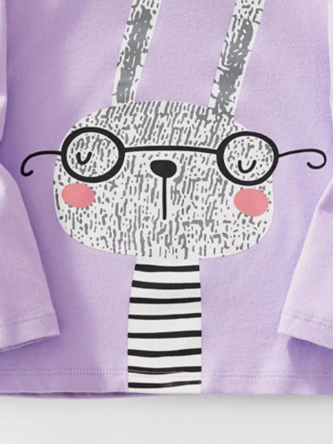 Children's Cartoon Rabbit Long Sleeve T-Shirt