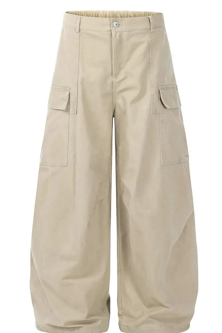 Men's Wide Leg Cargo Pants