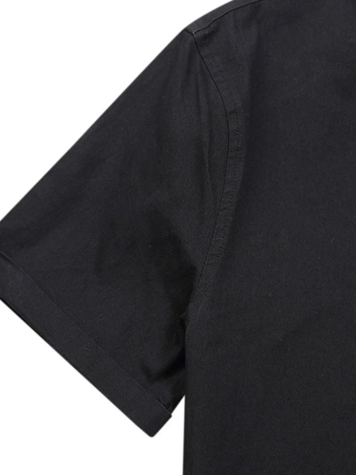 Men's Button Up Short Sleeve Shirt