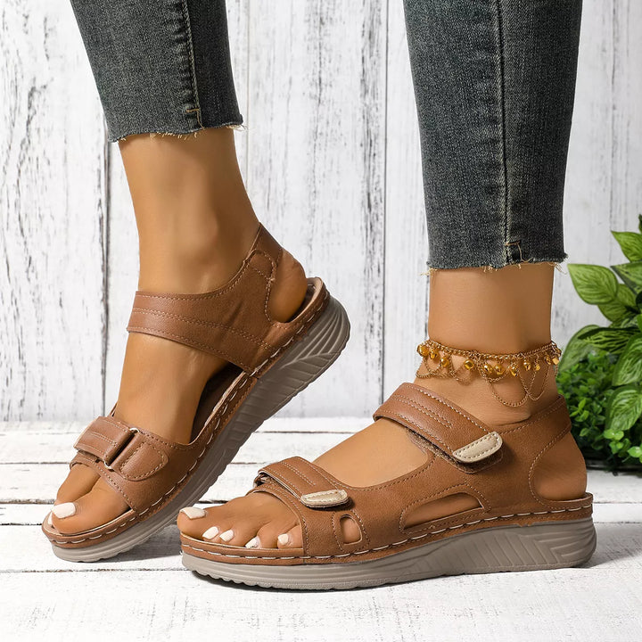 Open Toe Wedge Sandals