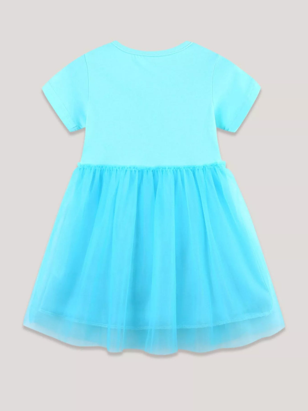 Children's Bunny Embroidered Tulle Dress
