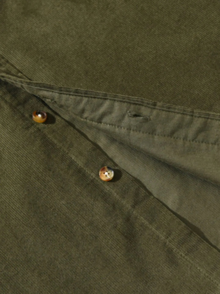 Men's Plus Size Button Up Long Sleeve Shirt