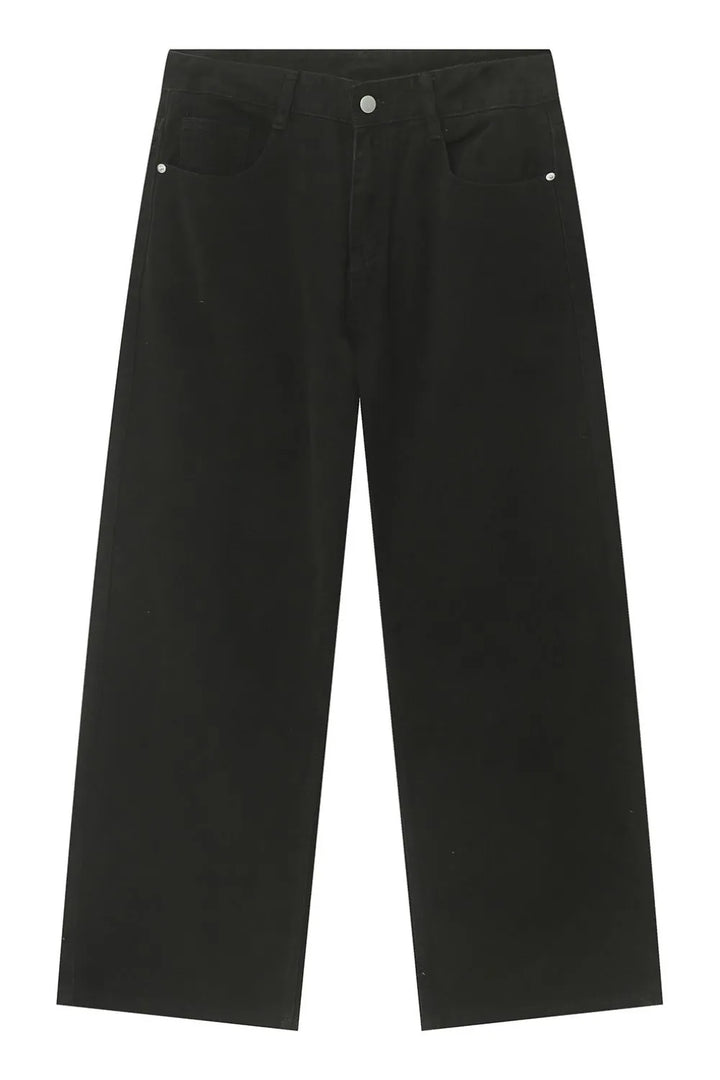 Men's Mid-Rise Straight-Leg Jeans