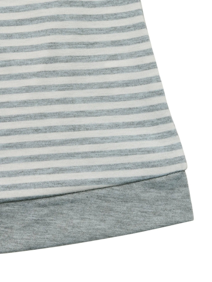 Striped Long Sleeve Casual T-Shirt