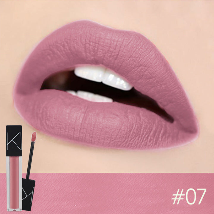 KIMUSE Makeup Matte Smooth Lipstick Liquid Lipstick Matte Waterproof Lips Makeup Cosmetic Long Lasting Matte Lipstick Makeup