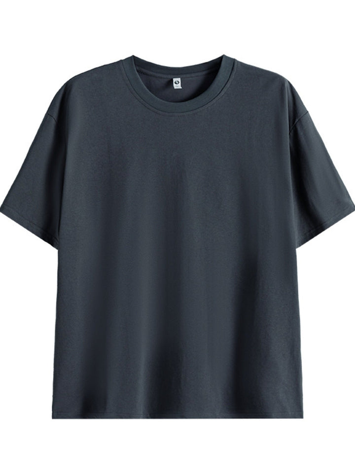 Men's Plus Size Crew Neck Short Sleeve T-Shirt