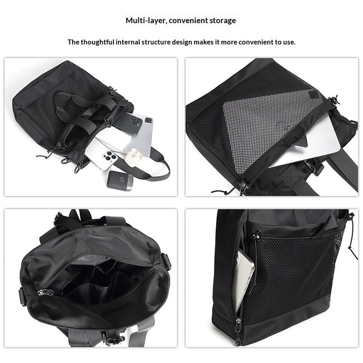 Mens Casual Single-shoulder Utility Crossbody Bag
